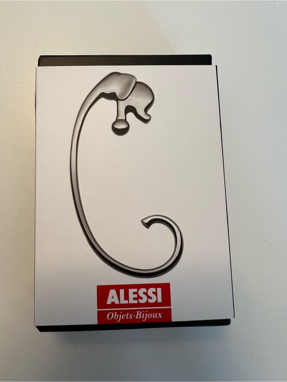 Alessi Silver Objets-Bijoux Curved elephant Decorative Hook